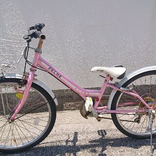 子供用～大人用自転車 女の子ピンク24インチ（現金払いOK）
