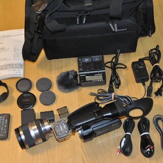 SONY Handycam NEX-VG20 SEL18200 ...