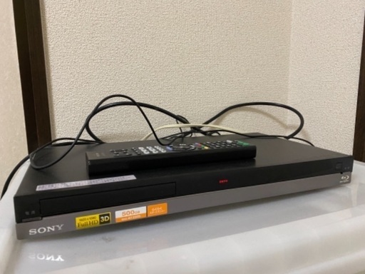 SONYソニー ブルーレイディスク/DVDレコーダー BDZ-AT350S HDD500GB