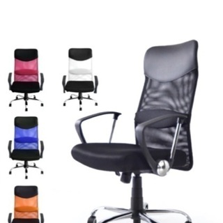 オフィスチェア【ホワイト】タンスのゲン　在宅ワークにおすすめ！の画像