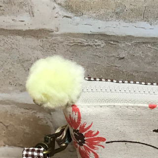 お値下げしました！ハンドメイド　かわいい　ねこ　ショールダーバッグ　&  小銭入れ　セットの画像