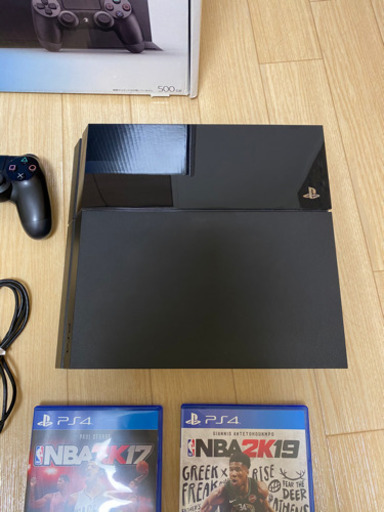 最終値下げ！おまけ多数あり！美品！PS4 500GB CUH-1100 箱付き
