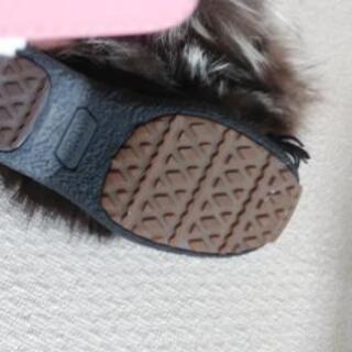 ハラコ　ファー　ムーンブーツ　オスカーの画像