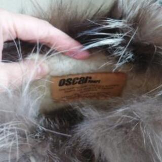 ハラコ　ファー　ムーンブーツ　オスカーの画像