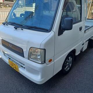 スバルサンバートラックです。低走行、ツーオーナー、年式の割り綺麗です。車検受け渡しの画像