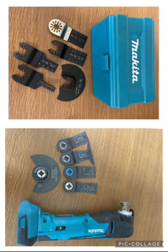 特価　makita 18Vマルチツール　純正カットソー、ケース付き