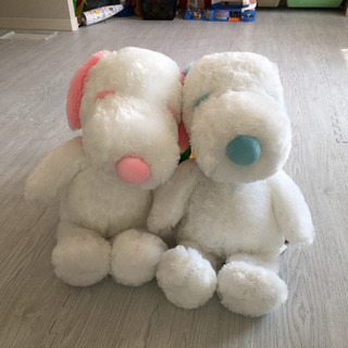 スヌーピー！ミッキー！カップルです