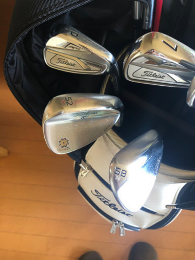 中古　ゴルフクラブ　キャディバッグセット