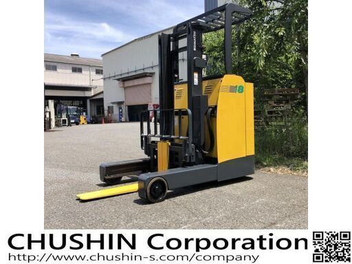 関東輸送費無料　コマツ 電動フォークリフト SVマスト サイドシフト付き リーチ