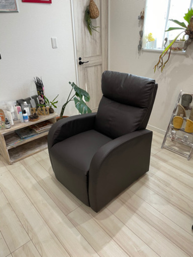 美品‼️ マツエク　ネイル　リクライングソファー