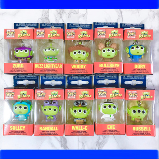 ファンコポップ ディズニーピクサー エイリアン リミックス