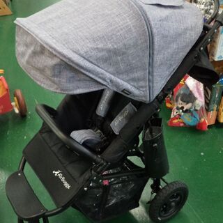 【愛品倶楽部柏店】AirBuggy(エアバギー) ベビーカー ココプレミア メランジ デニム【問合わせ番号：110-022415 002】の画像