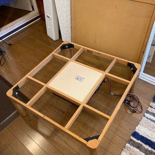 こたつテーブル、板セットの画像