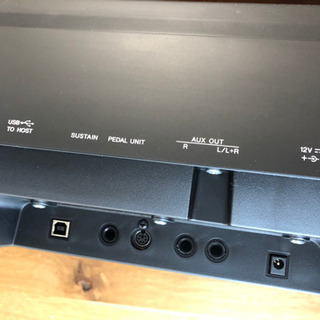 ヤマハ YAMAHA 電子ピアノ Pシリーズ 73鍵盤 ブラック P-121Bの画像