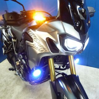 HONDA CRF1000Lアフリカツイン-DCT 銀 期間限定値下げ 車検残R3/7 名変で乗れる お値引きキャンペーン 諸経費０円 始動確認済み 横浜 都筑 宮前の画像