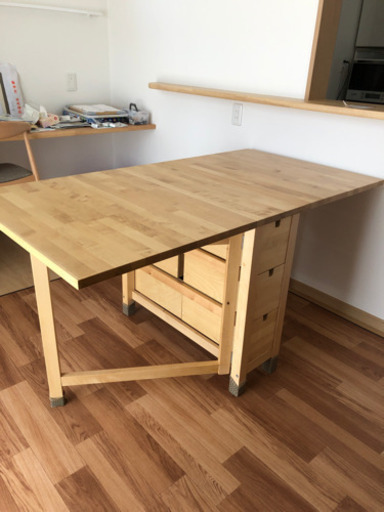 取引可能　美品IKEA ダイニングテーブル　NORDEN ノールデン