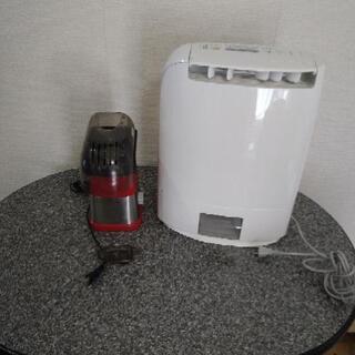 【成約済】衣類乾燥除湿機とポップコーン作る機械