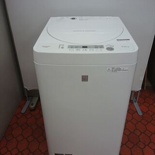 ID 969726  シャープ　5.5ｋｇ　2018年製　ES-G5E5　キズ有