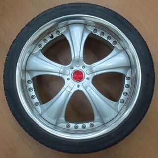 WORK Euroline ユーロライン 19インチ 225/40R19 2017年製夏タイヤ付