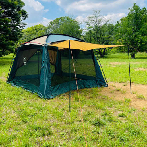 売り切れました?大型タープテント　Coleman コールマン　ラウンドスクリーン400ex