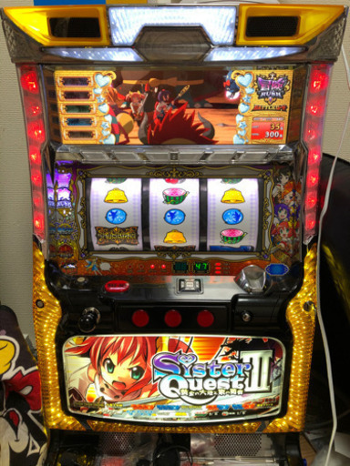 パチスロ実機　コイン不要機シスタークエスト3
