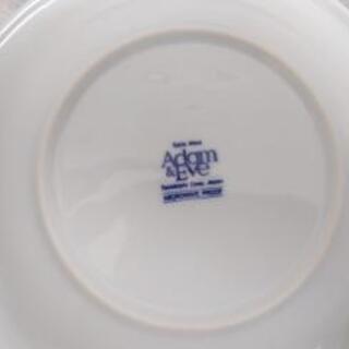 Adam&Eve　2枚 アダムアンドイヴ　葡萄　ペアカレー皿　の画像