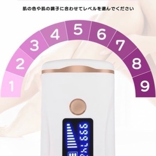 新品　脱毛器 永久脱毛 IPL光脱毛器 光美容器 9階段 家庭用 ムダ毛ケア 光エステ 男女兼用 全身脱毛可能 日本語説明書付きの画像