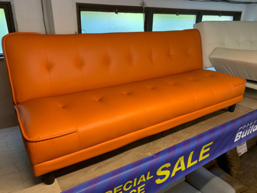 【新品】ソファーベッド　次回入荷予定無し　アウトレット品