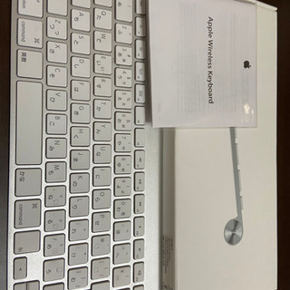 アップル　マジックキーボード　A1314  電池式　apple Mac magic keyboard の画像