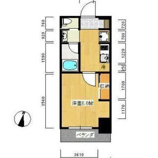 1フロア貸！　法人様社宅向け物件　駅近1K物件　合計6部屋　鉄筋コンクリート造（ＲＣ造） - 墨田区