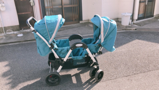 双子 年子 ベビーカー