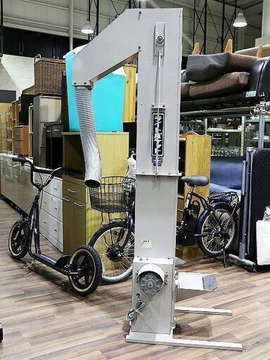 【苫小牧バナナ】北海道/苫小牧市☆良品 ライトバケット EB1902 昇降機 100V エレベーター 籾/米/玄米/こめ/豆/もみ 農具 動作品 程度の良い状態です♪