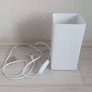 美品　陶器製照明　ランプ　LED電球付き
