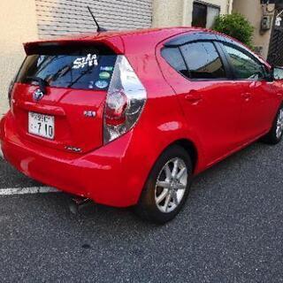 急募！！アクア ライトカスタム車！車検あり！税金支払い済み！の画像