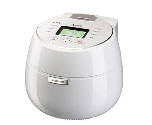 【新品未使用】IH炊飯器 本炭釜KAMADO 羽釜タイプ 5.5合炊き  NJ-AWB10-W
