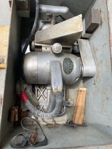 昭和の良き時代、古いメーカー高速自動かんな　HAK 500