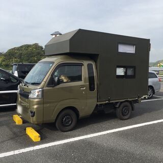 軽トラ（ハイゼットジャンボ）用シェルキャンピングシェルモバイルハウス【車両のみは不可】 (なんじぇん) 白井のハイゼットの中古車｜ジモティー