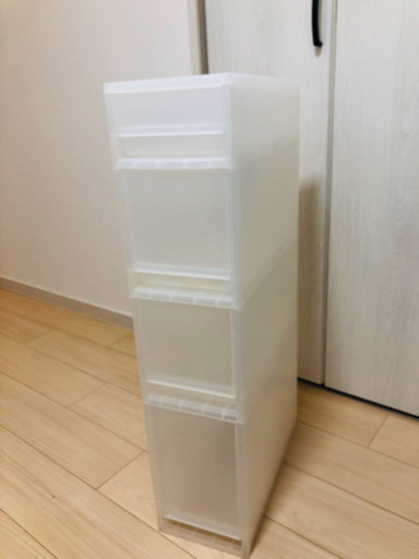 無印良品　スリム収納ストッカー　ＰＰストッカー４段