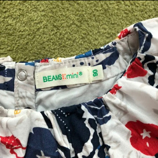 beams mini  ワンピース　90cmの画像