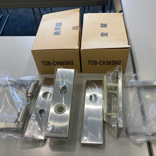 廃材ロス　DIY 永大産業　レバーハンドル空錠、表示錠