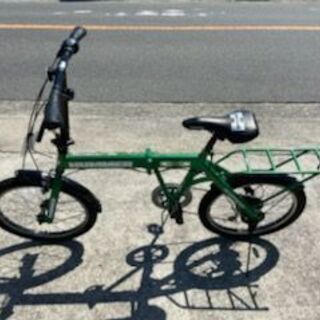 大阪府以内無料発送 整備済 HUMMER 折りたたみ自転車 20...