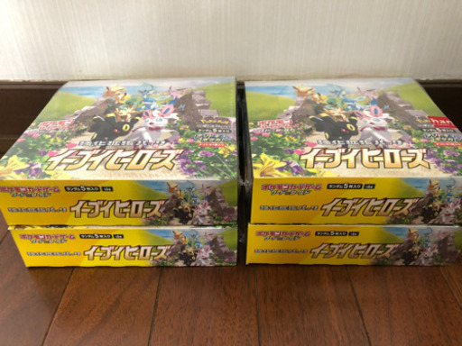ポケカ イーブイヒーローズ 4BOX