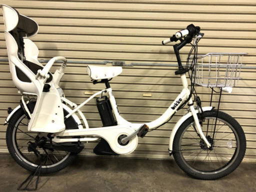 電動自転車☆ブリヂストン ビッケ お子様1人乗りタイプの多機能残キロSW☆