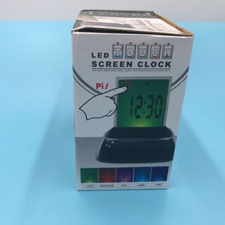 【新品】LED ＴＯＵＣＨ SCREEN クロック 管理No1 の画像