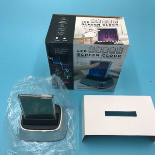 【新品】LED ＴＯＵＣＨ SCREEN クロック 管理No1 の画像