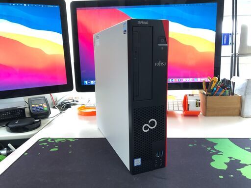 富士通：第９世代 ESPRIMO D588/CX /Windows 10 Pro /Core i5-9400 / SSD 256GB + HDD 500GB メモリー 20GB DVD