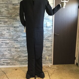 ハロウィン人形 ゾンビ 等身大 ろうそく ウェイター 店舗用 業務用 お化け屋敷の画像