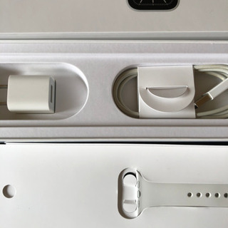 アップルウォッチ　シリーズ5 silver aluminum 4...