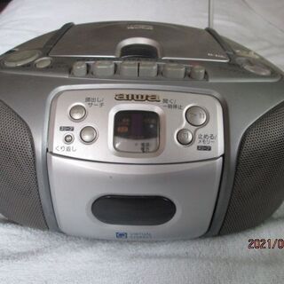 ステレオＣＤラジカセ　ＡＩＷＡ　ＣＳＤ－ＥＸ１５０　ジャンク品の出品ですの画像