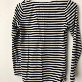 【引き渡し予定決定】 earth ボーダー　Mサイズの画像